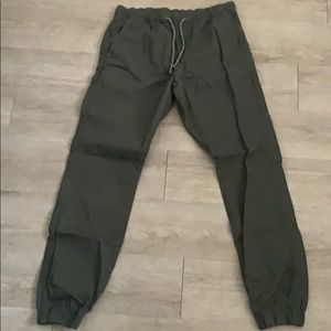 Green Freeworld Jogger Pants